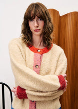 Cargar imagen en el visor de la galería, Cárdigan rizado BEIGE
