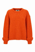 Load image into Gallery viewer, Jersey oversized punto de rizo Naranja
