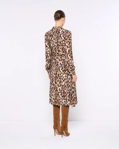 Vestido camisero ANIMAL PRINT