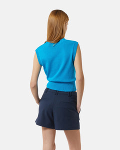 Jersey detalles desgastados AZUL