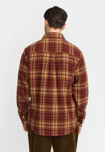Cargar imagen en el visor de la galería, Camisa cuadros Naranja
