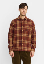 Cargar imagen en el visor de la galería, Camisa cuadros Naranja
