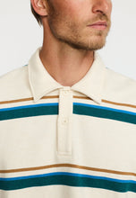 Load image into Gallery viewer, Sudadera polo rayas horizontales Verde
