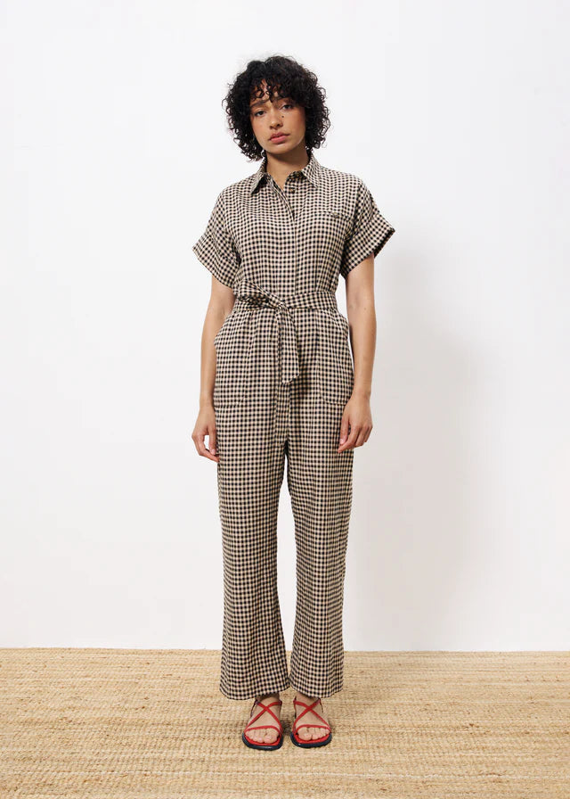 Mono a cuadros BEIGE