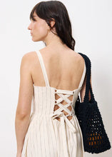 Load image into Gallery viewer, Vestido largo estilo jacquard BLANCO
