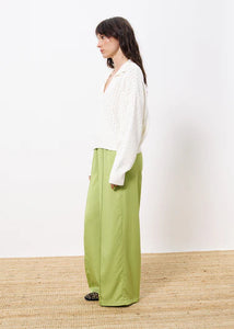 Jersey calado BLANCO