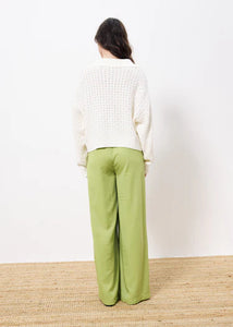 Jersey calado BLANCO