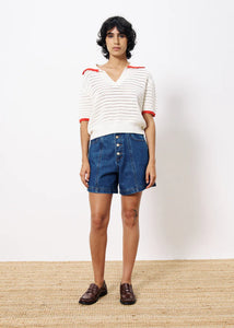 Jersey tipo polo BLANCO