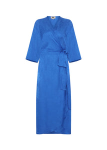 Vestido cruzado AZUL