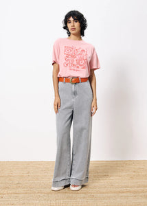 Camiseta manga corta ROSA