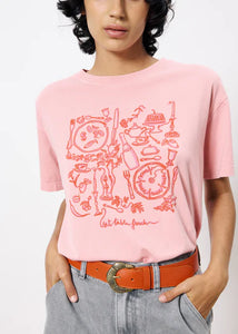 Camiseta manga corta ROSA