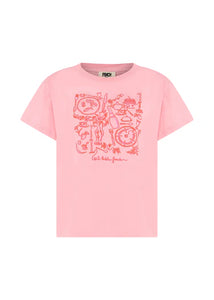 Camiseta manga corta ROSA