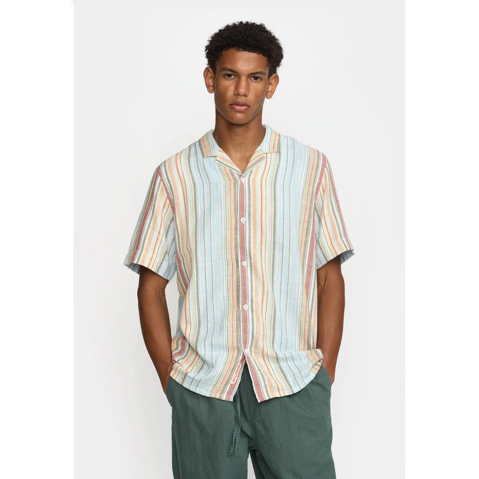 Camisa a rayas AZUL