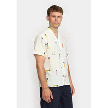 Cargar imagen en el visor de la galería, Camisa cuello solapa BLANCO
