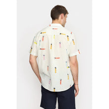Cargar imagen en el visor de la galería, Camisa cuello solapa BLANCO
