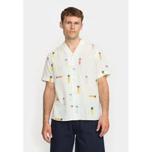 Cargar imagen en el visor de la galería, Camisa cuello solapa BLANCO
