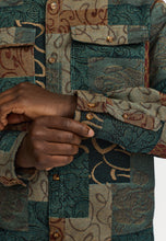 Load image into Gallery viewer, Sobrecamisa Patchwork multicolor
