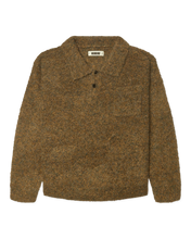 Load image into Gallery viewer, Jersey de punto Polo Verde Oliva
