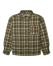 Load image into Gallery viewer, Chaqueta acolchada cuadros Verde
