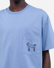 Cargar imagen en el visor de la galería, Camiseta con bolsillo AZUL
