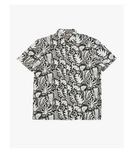 Cargar imagen en el visor de la galería, Camisa holgada estampada NEGRO
