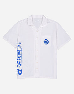 Camisa corte holgado BLANCO