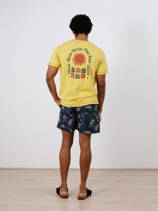Camiseta diseño print AMARILLO