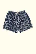 Load image into Gallery viewer, Short con estampado a mano AZUL
