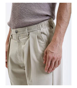 Pantalón corte relajado BEIGE