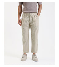 Load image into Gallery viewer, Pantalón corte relajado BEIGE
