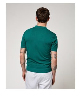 Polo de punto VERDE