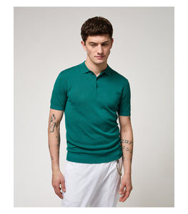 Polo de punto VERDE